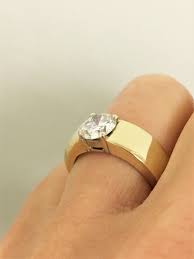 brede gouden ring
