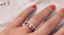 verlovingsring hand