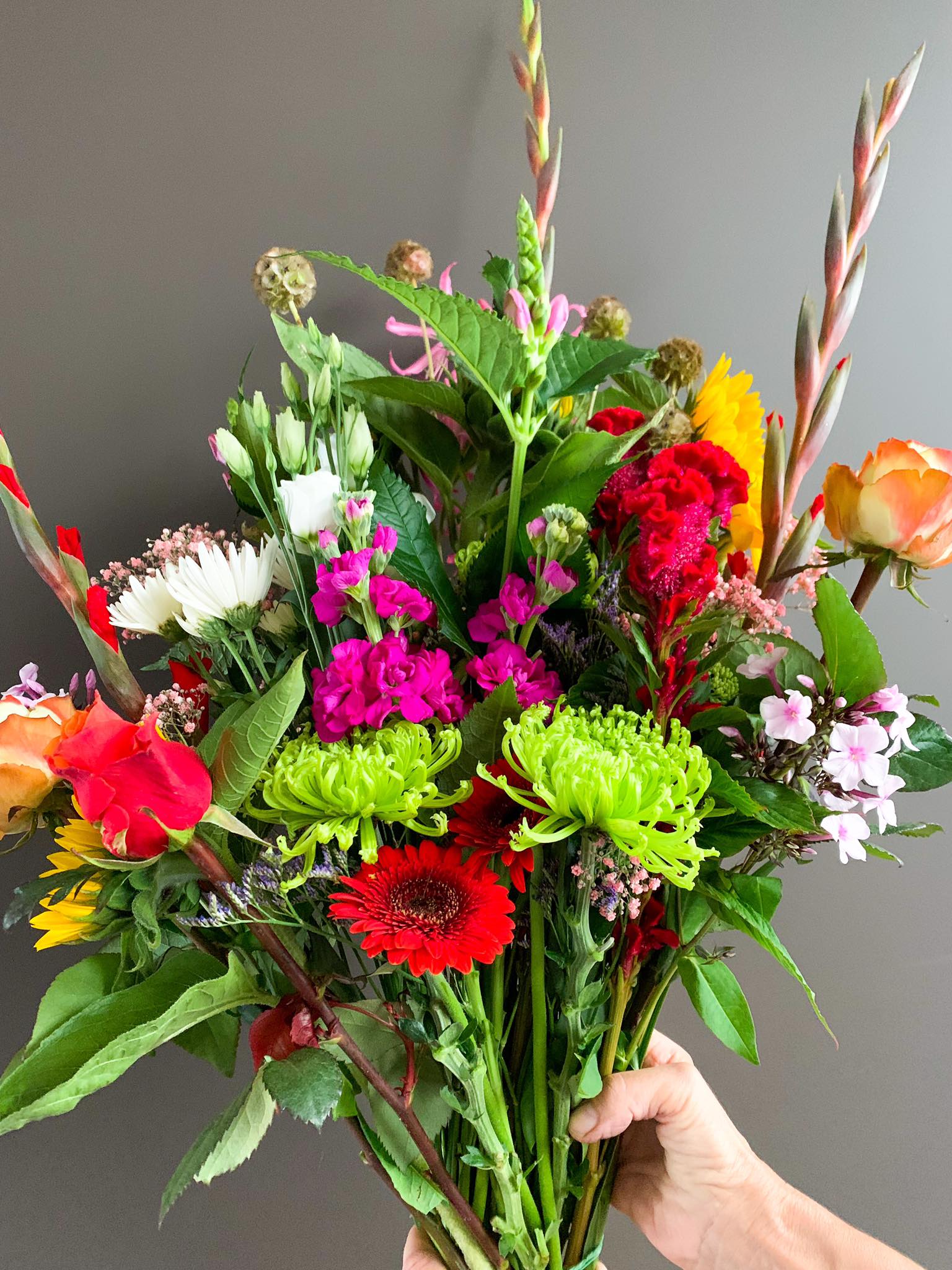 grote boeket bloemen