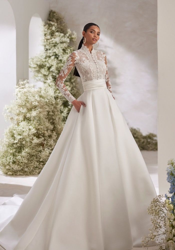 rosa clara trouwjurk