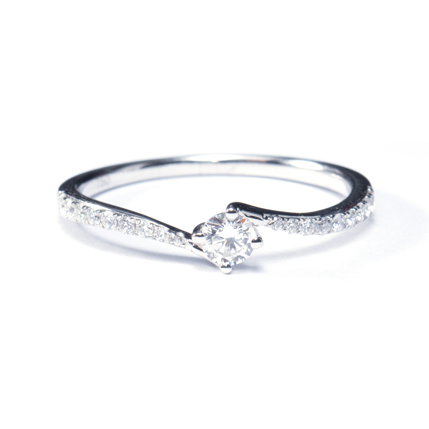 diamanten trouwring